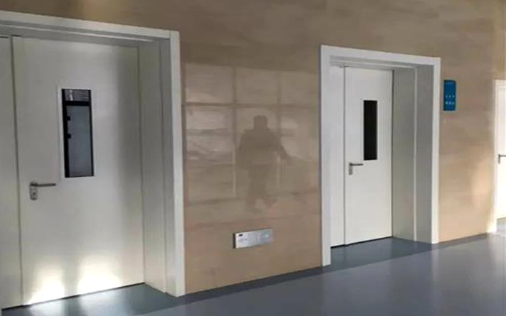 病房鋼制門工地實(shí)景